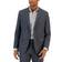 Van Heusen Men's Flex Plain Slim Fit Suits - Medium Charcoal Grey