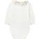 Tartine et Chocolat Baby's Body with Ruffle Collar - Cream White