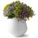 Royal Copenhagen White Fluted Vas 15cm