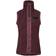 Johaug Sway Long Fleece Vest - Brownish Red