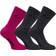 Ulvang Allround Socks 3-pack - Beetroot/Charcoal Melange