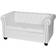 vidaXL 2-Seater Artificial Sofa 145.5cm 2 personers