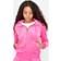 Juicy Couture Robertson Classic Velour Hoodie Raspberry Rose