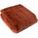 Paoletti Empress Faux Fur Blankets Brown, Natural