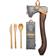 Øyo 102-1154 Balder Viking ax and Cutlery Gift Set Fældeøkse