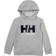 Helly Hansen Kid's Logo Hoodie - Grey Melang (40453-949)