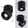 Paulmann Ozan 3-Light 45cm LED Integrated Mount Black Ceiling Flush Light