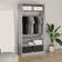 vidaXL 826615 Gray Sonoma Oak