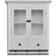 vidaXL Kitchen Glass Cabinet 59x74cm