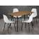 LPD Furniture Lisbon Set da Pranzo 7.5x12cm 5pcs