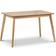 Julian Bowen Boden Natural Dining Table 77x118cm