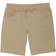 French Toast Girl's Pull-on Tie Front Twill Short - Khaki