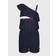 Tommy Hilfiger Girls' Sleeveless Knit Romper, Navy Tina