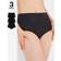 Sloggi Microfibre Maxi Pack X3 - Musta