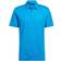 adidas Ottoman Stripe Mens Golf Polo, Blue Rush/Mint