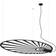 Sollux Lehdet Modern Wire Frame Pendant Lamp