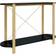 vidaXL black Engineered Console Table