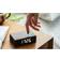 Gingko Flip Click Alarm Clock Black