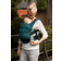 Manduca Marsupio XT Cotton Denimteal-Toffee verde