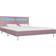vidaXL Bed Frame with LED 81cm Sängram 180x200cm