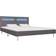 vidaXL Bed Frame with LED 81cm Sängram 180x200cm