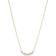 Georg Jensen Signature Necklace - Gold/Diamonds