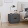 vidaXL 40x34x35 massivt Sengebord 35x40cm
