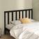 vidaXL Solid Pine Black Headboard