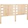 vidaXL brown, 206 Solid Wood Pine Wooden Headboard