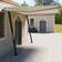 vidaXL Manual Retractable Awning With Posts 4 x 3 m Cream