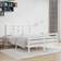 vidaXL white, Solid Wood Bed Frame Bed Base
