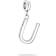 Liebeskind 'E Charm Pendant 'V - Stainless Steel