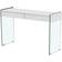 Dkd Home Decor Crystal White/Transparent Console Table 40x120cm