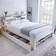 Bedmaster Fabio White Wooden 146.4x215.4cm