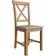 HJ Home Rara Upholstered Cross Back Kitchen Chair