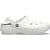 Crocs Kid's Classic Lined Clog - White/Grey