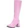 Ellie Shoes Women's pastel pink gogo boots