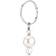 Sistie Ella Creoles Earrings - Silver/Pearls