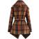 Chicwish Women's Turn Down Shawl Collar Wool Coat - Caramel