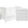 Babymore Stella 2 Piece Nursery Furniture Set White