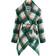 Chicwish Women's Turn Down Shawl Collar Wool Coat - Green