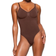 SKIMS Seamless Sculpt Low Back Thong Bodysuit - Cocoa