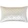 Homescapes Cream, Crushed Cushion Cover Natural, White