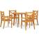 vidaXL 5 Piece Garden Patio Dining Set