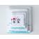 Homescapes Hut Bath Towel Red, White, Blue