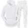 Tavorpt Men's 2 Piece Tracksuit - White