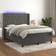 vidaXL Box Spring Mattress with LED Boxspringbett