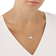 Georg Jensen Hearts Pendant Necklace - Silver