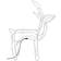 vidaXL Reindeer Jullampa 87cm
