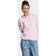 adidas Damen Essentials Linear Kapuzensweatshirt, Transparentes Pink/Weiß